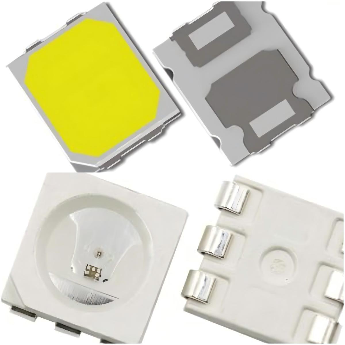 A diferença entre a faixa de LED 2835 e 5050