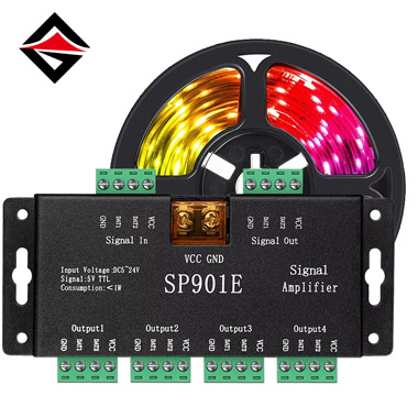 Você sabe como usar o amplificador de tira de LED corretamente e as precauções dele?